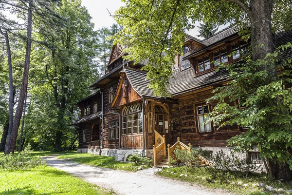 Zakopane stijl museum, villa Herdershut aantal plaatsen — Stockfoto