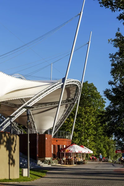 Light roof over the amphitheater — Stock Photo, Image