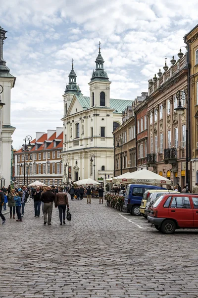 Kościół ducha SW w Warszawie ulica dluga 3 — Zdjęcie stockowe