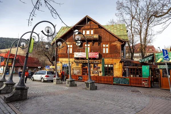 Gazdowo Kuznia Restaurante en Zakopane —  Fotos de Stock