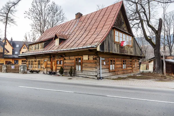 Restoran u wnuka Zakopane, Polonya — Stok fotoğraf