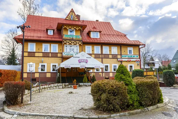 Hotel kasprowy wierch v Zakopaném — Stock fotografie