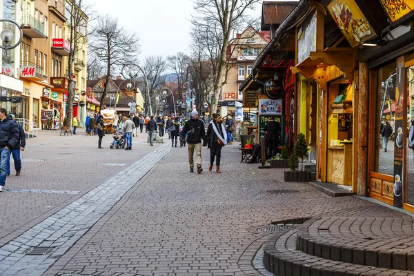 Turist krupowki — Stok fotoğraf