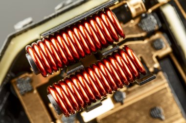 demir çekirdeği ile bir elektrik Bobinaj