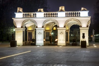 meçhul asker gece Varşova'nın mezarı