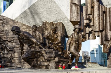 Anıtı Polonya Ayaklanması 1944 Varşova