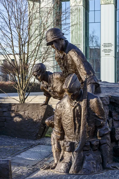 Monument to 1944 Warsaw Uprising — Stock Photo, Image