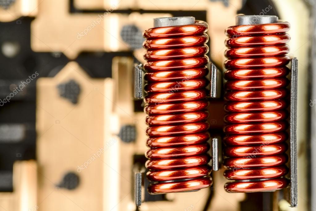 An electrical coils — Stock Photo © marek_usz 38239711