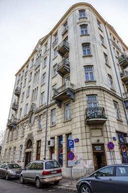 Townhouse modernist tarzı, Varşova