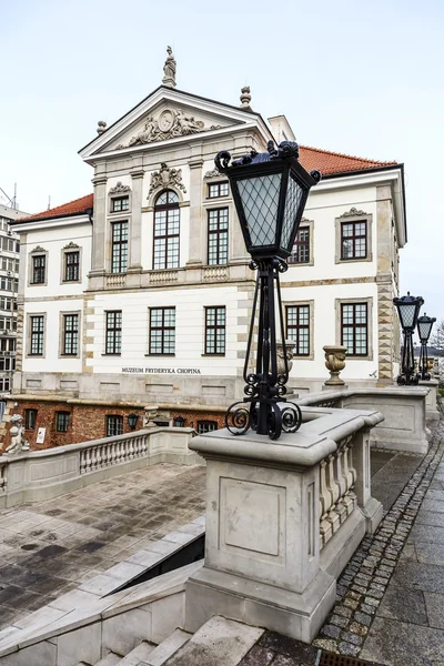 Fryderyk chopin museum, Warschau, Polen — Stockfoto