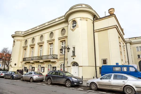 Polish Theatre building, Warsaw — Stock Photo, Image