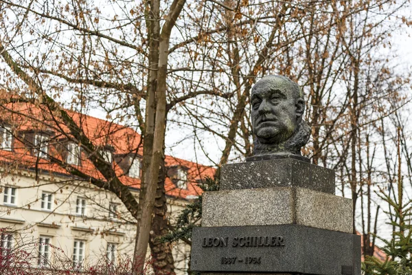 Leon schiller Anıtı — Stok fotoğraf