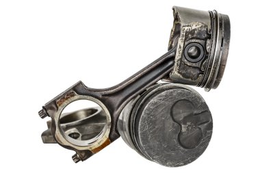 iki piston ve bağlantı çubukları