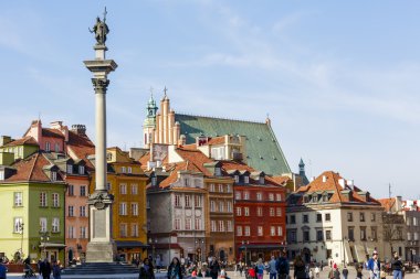 Pomnik króla Zygmunta iii wazy na Stare Miasto