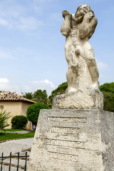 Memorial en Antibes — Foto de Stock