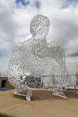 Nomade heykelini jaume Plensa, çapa 