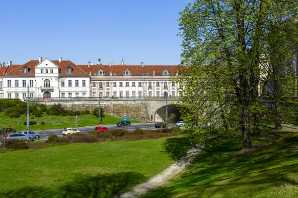 Dois palácios em Varsóvia — Fotografia de Stock