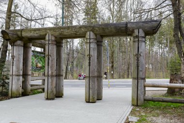 Doğal Tarih Müzesi giriş kapısı 