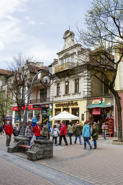 Europejska, slavná café v Zakopaném — Stock fotografie