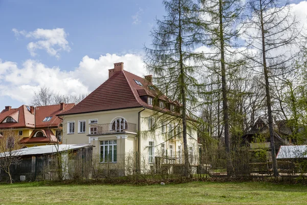 The house Bialy Dom in Zakopane — Stock Photo, Image