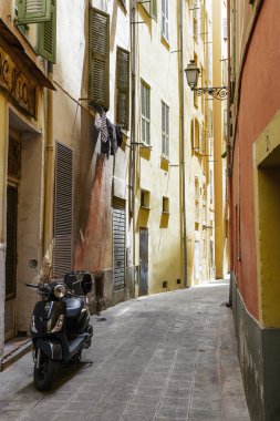dar sokak eski şehir, nice, Fransa