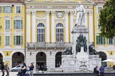 giuseppe garibaldi, nice, Fransa için anıt