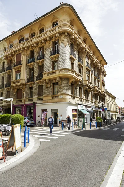 Palais de la Buffa in Nice at rue de France — Stock Photo, Image