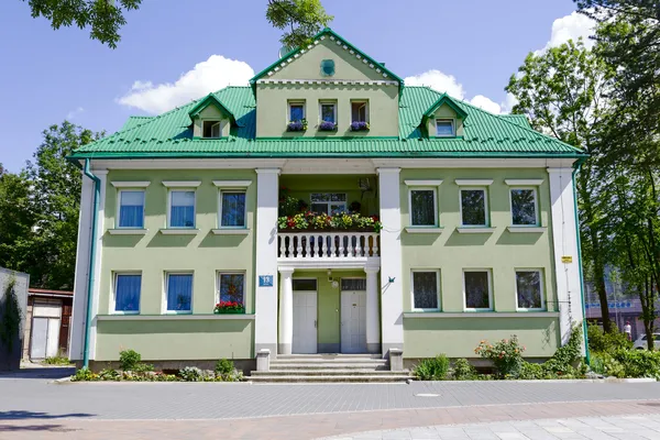 Bau des ehemaligen Stadtbades in Zakopane — Stockfoto