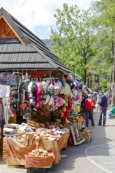 Ticaret pavyonlar, küçük Hediyelik eşya satış — Stok fotoğraf