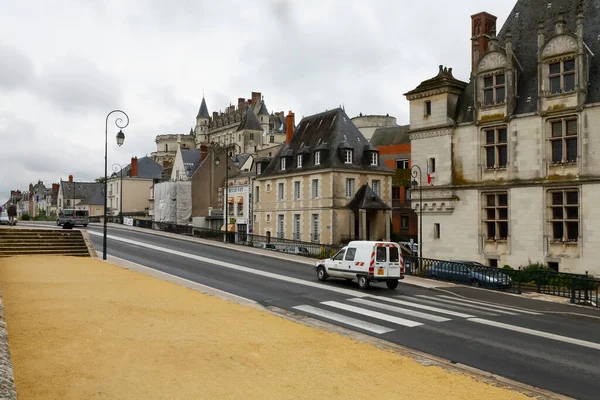 Amboise France June 2010 Street Alongside Residential Buildings Which You — Foto Stock