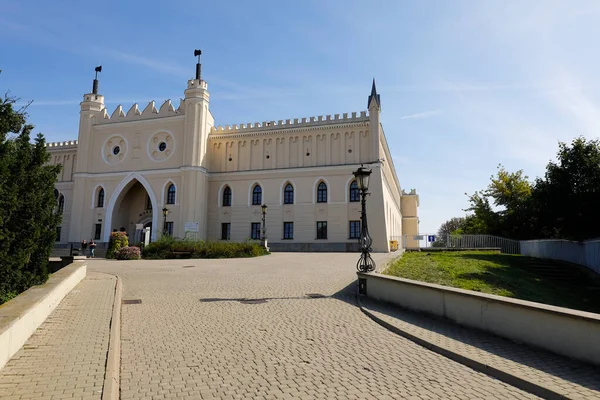 Lublin Polen September 2021 Buitenaanzicht Het Koninklijk Kasteel Oorspronkelijk Gebouwd — Stockfoto