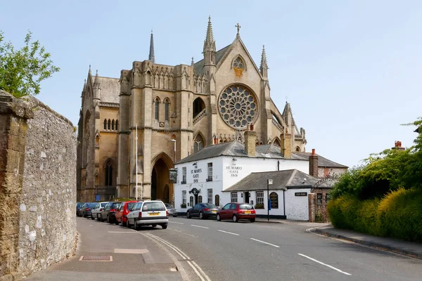 Arundel England Juni 2010 Westfront Der Cathedral Church Our Lady — Stockfoto