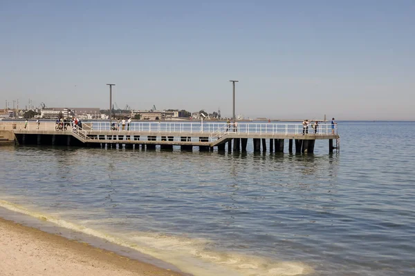 Gdynia Poland June 2022 View Small Pier Southern Harbor Pier — Zdjęcie stockowe