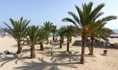 güzel bir plaj santa pola İspanya