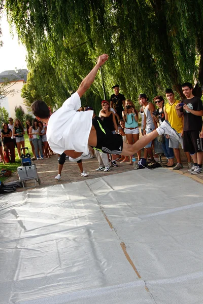 Мадрид, ИСПАНИЯ 18 Сен - участники исполняют свои невероятные трюки — стоковое фото