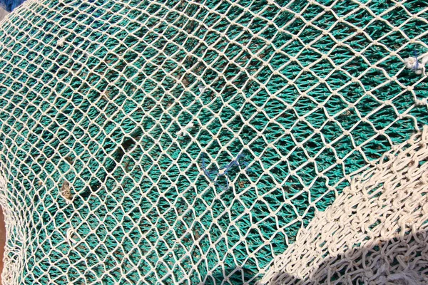 Nets and fishing gear at sea — Stock Photo, Image