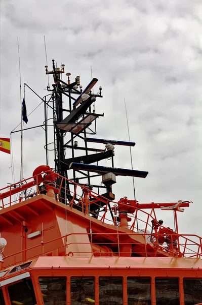 Puente de bote de rescate marítimo — Foto de Stock