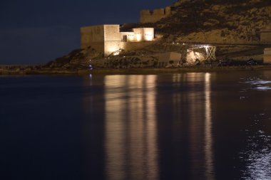 gece manzarası deniz