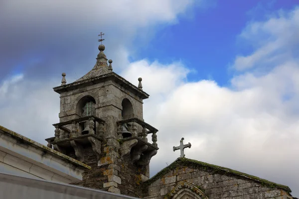 Detail of typical buildings in the city of Lugo, spain — Stock Photo, Image