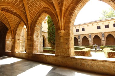 Ünlü Monasterio de Piedra yılında 1194 Nu avlusu?? VA