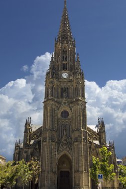 san sebastian, İspanya Donosti ünlü Katedrali