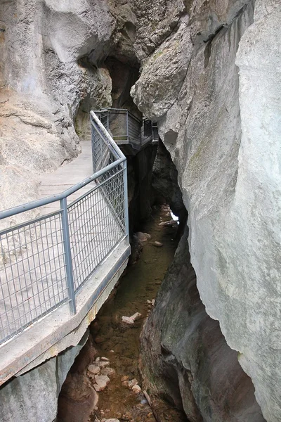 Gorge natureza parque "la yecla" em burgos, Espanha — 스톡 사진