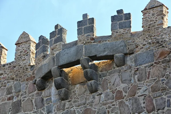 Muro velho em torno da cidade Avila, Espanha — Fotografia de Stock