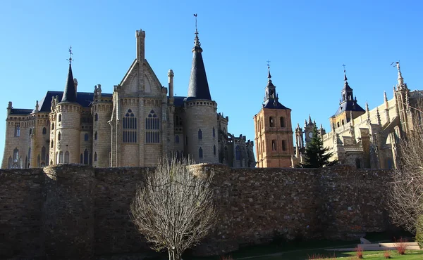 Palazzo di Gaudi (astorga, Spagna) — Zdjęcie stockowe