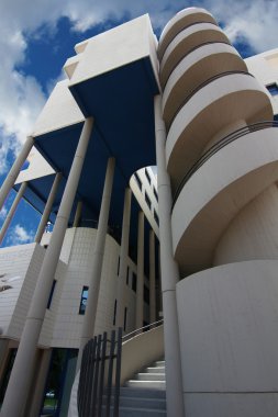 Alicante, İspanya 20 Ekim: l ile bir bina modern mimari