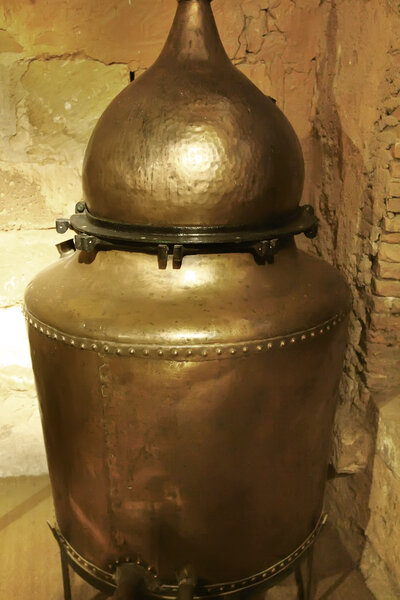 old copper still