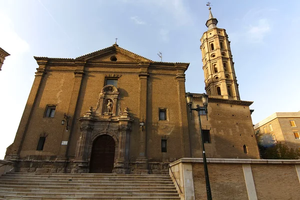 Kirche von san juan de los panetes, zaragoza, spanien — Stockfoto