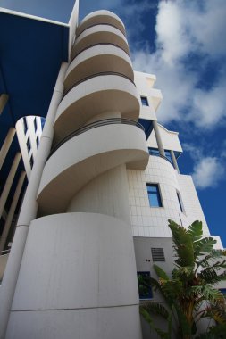 Alicante, İspanya 20 Ekim: l ile bir bina modern mimari