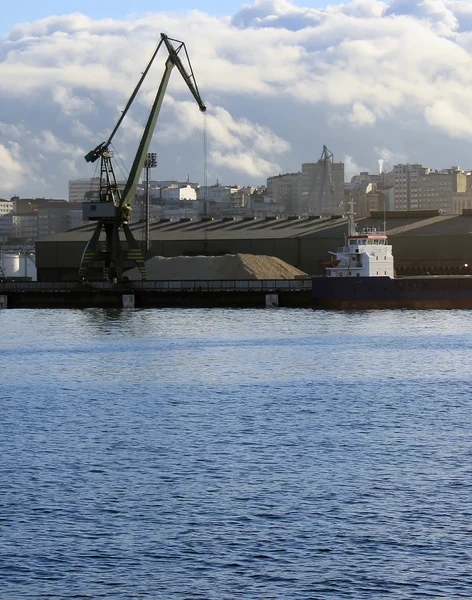 Porto de La Coruna, Espanha — Fotografia de Stock