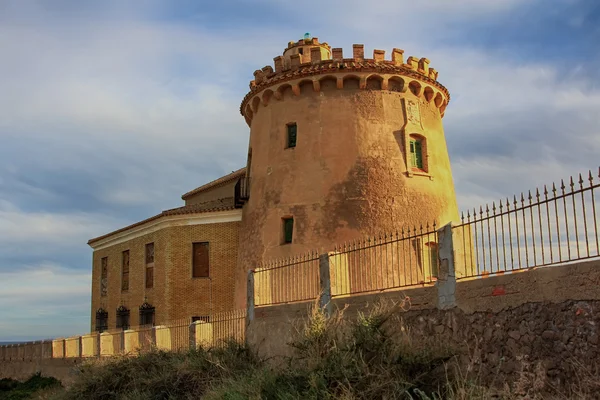 The home of the Torre de la Horadada 1880 in the town of Pilar d — Stock Photo, Image